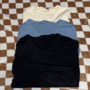 Women's Classic Tops - Black, Blue, Cream